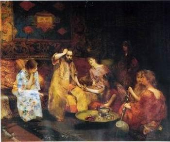 unknow artist Arab or Arabic people and life. Orientalism oil paintings 294 oil painting picture